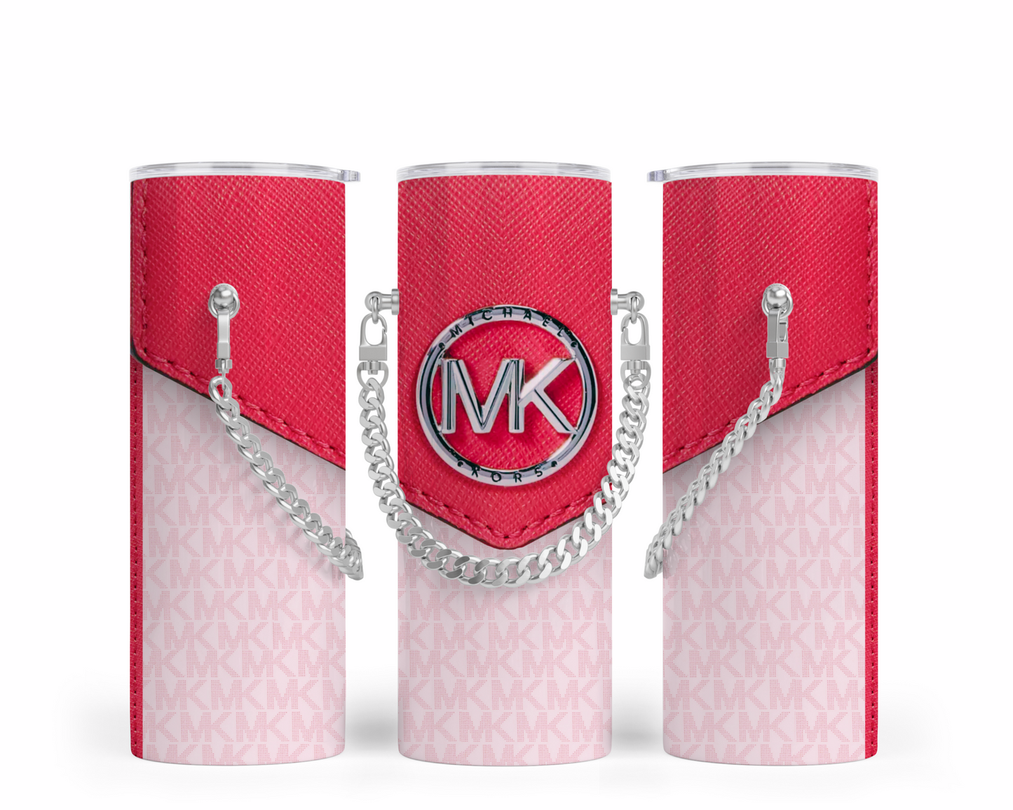 Michael Kors Handbag Inspired Chain Tumbler (006)