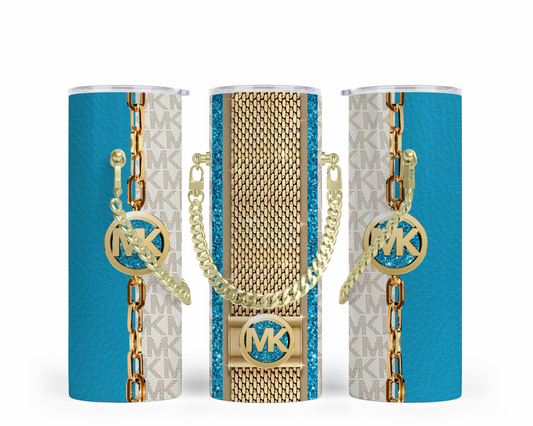 Michael Kors Handbag Inspired Chain Tumbler (009)