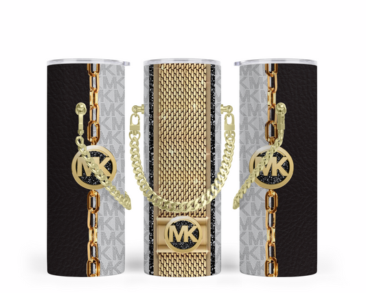 Michael Kors Handbag Inspired Chain Tumbler (011)