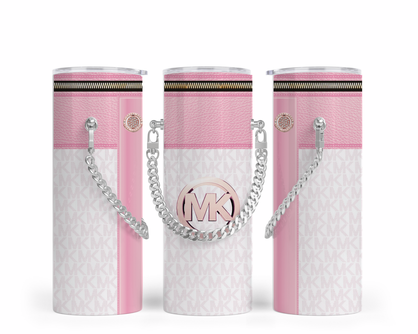 Michael Kors Handbag Inspired Chain Tumbler (016)