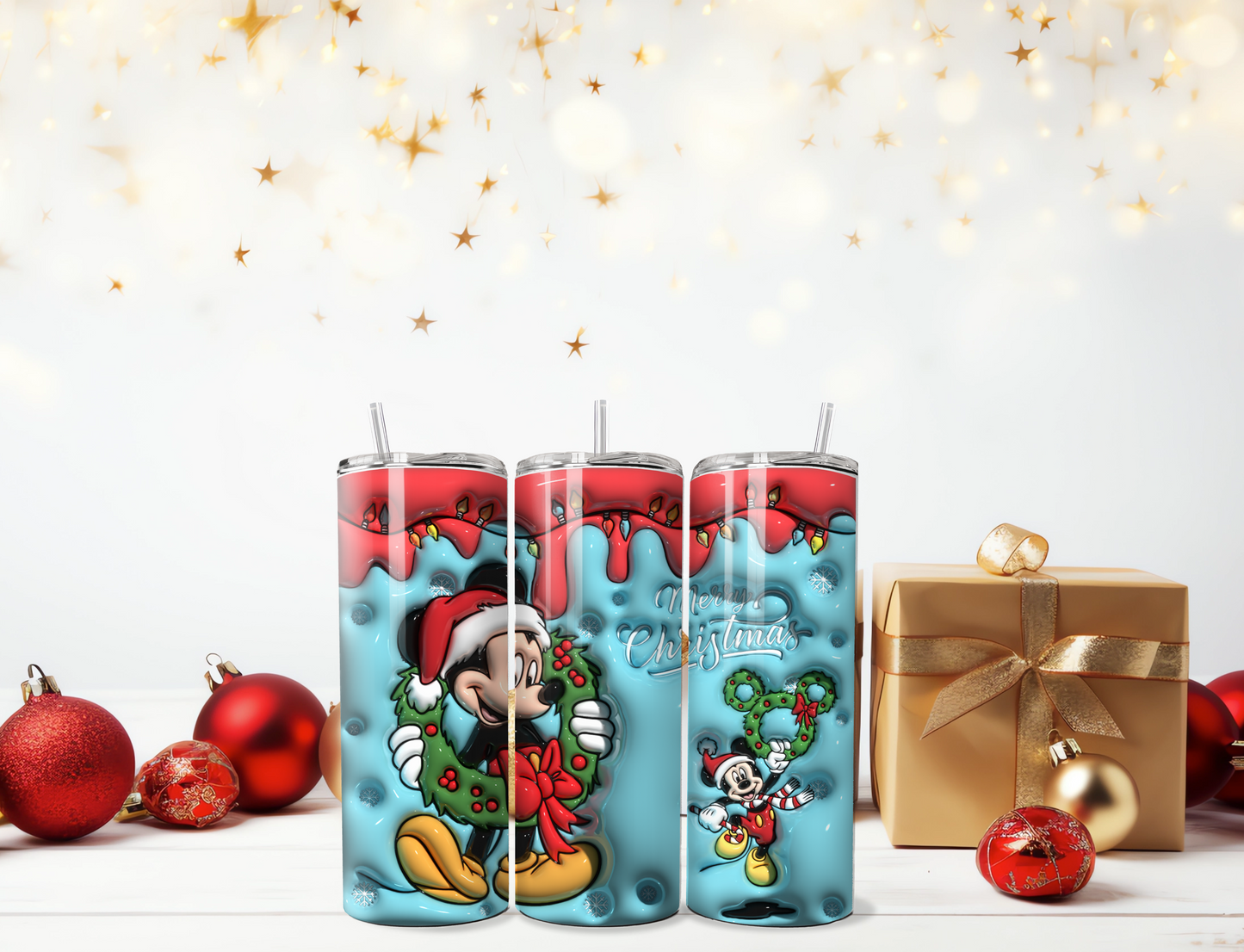 Mickey's Wreath Tumbler