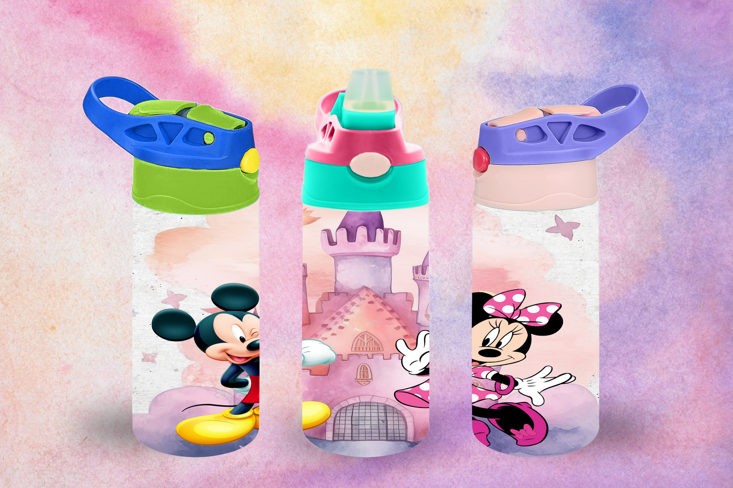 Minnie & Mickey Castle Sippy Cup / Kids Bottle