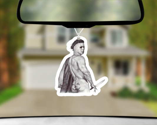 Naughty Michael Meyers Car Air Freshener