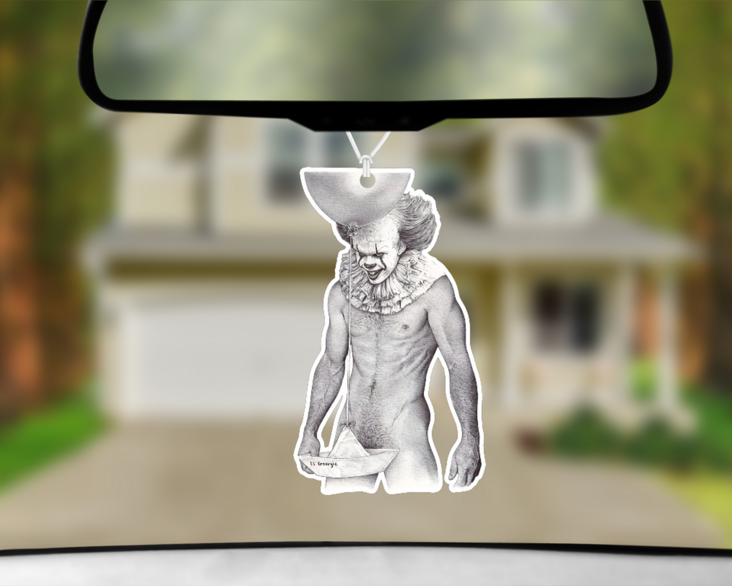 Naughty Penny Wise Car Air Freshener