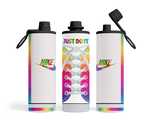 Nike Inspired Rainbow (Shoe Inspired Tumbler)