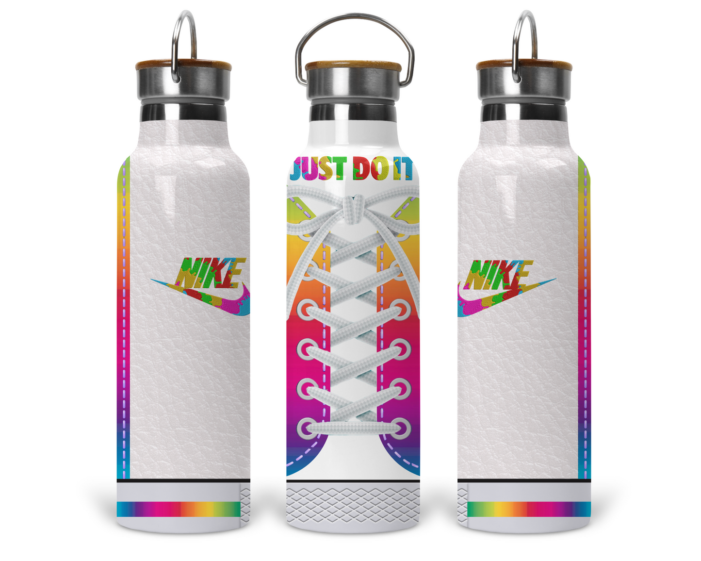 Nike Inspired Rainbow (Shoe Inspired Tumbler)