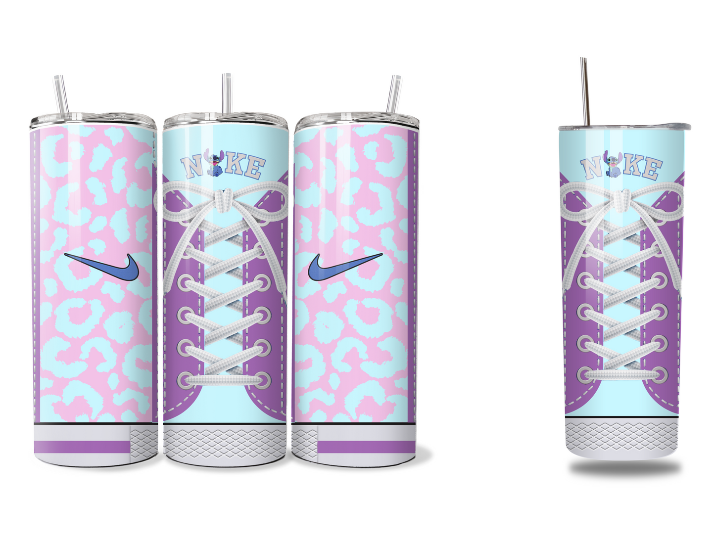 Nike Inspired Stitch (Shoe Inspired Tumbler)