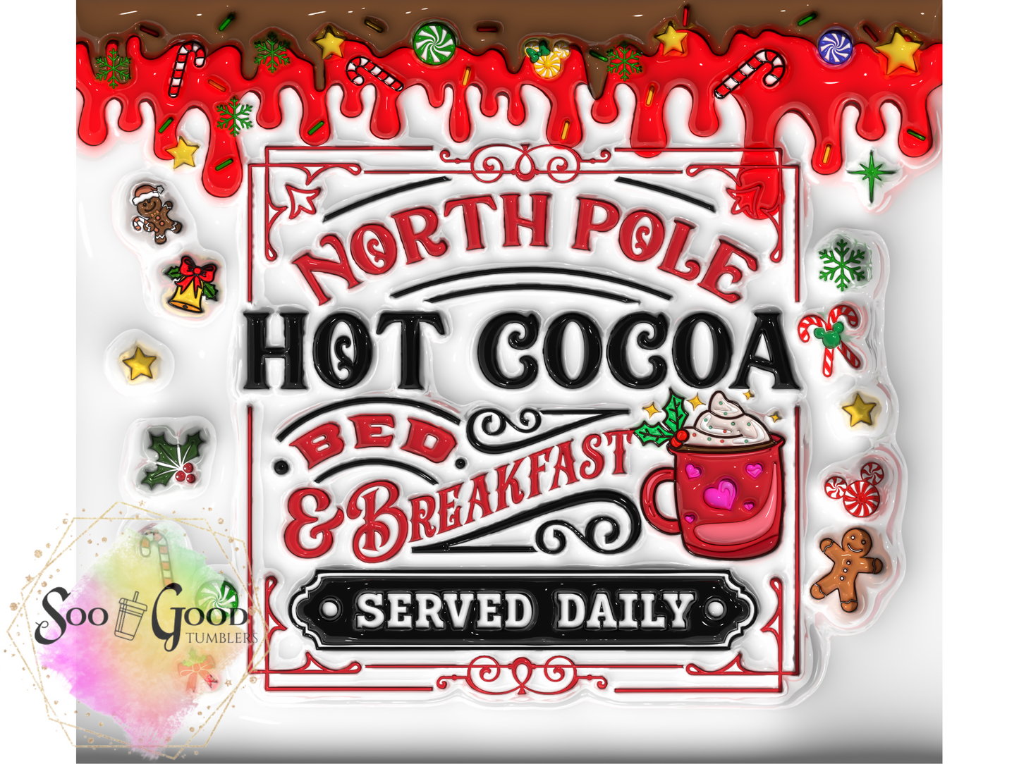 North Pole Hot Cocoa Tumbler