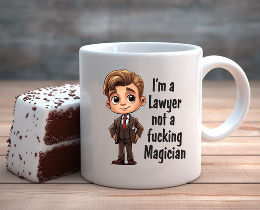 Not A Fu%king Magician Ceramic Mug