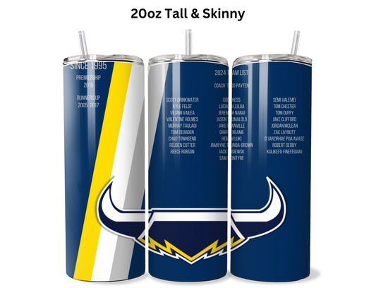 North Queensland Cowboys 2024 Fan Tumbler