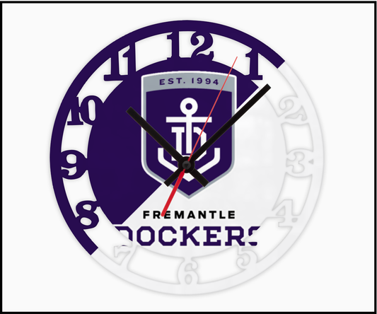 Freemantle 3D Numbered Clock (001)