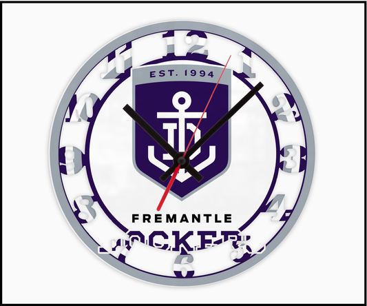Freemantle 3D Numbered Clock (002)
