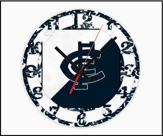 Carlton 3D Numbered Clock (004)
