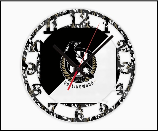 Collingwood 3D Numbered Clock (004)