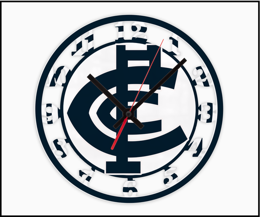 Carlton 3D Numbered Clock (001)