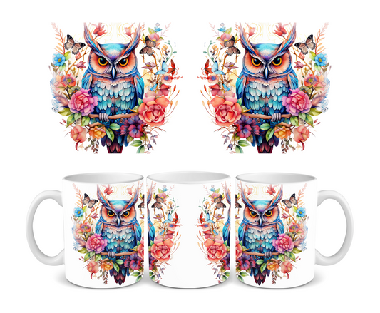 Owl 2 Ceramic Mug