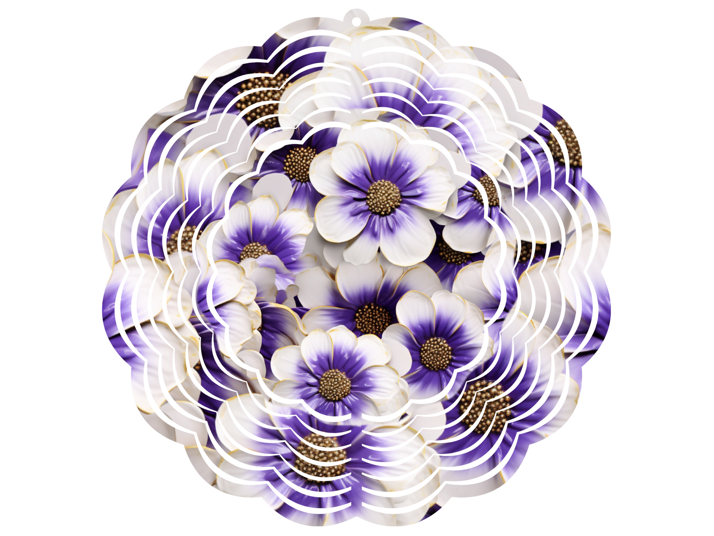 Pansies Wind Spinner