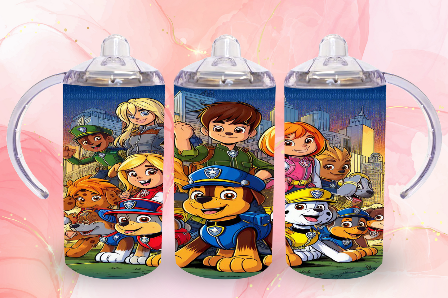 Paw Patrol Whole Gang Sippy Cup / Kids Bottle