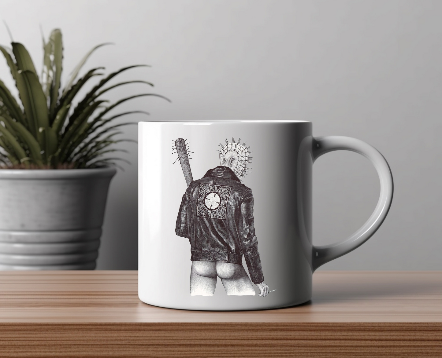 Pin Head Ceramic Mug