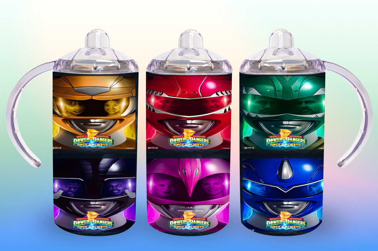 Power Rangers Once & Always Sippy Cup / Kids Bottle