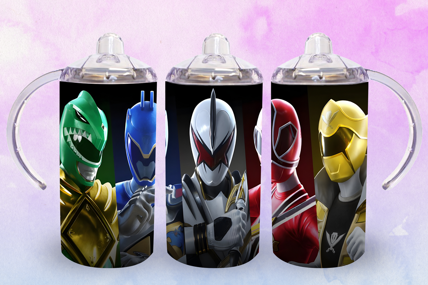 Power Rangers Sippy Cup / Kids Bottle