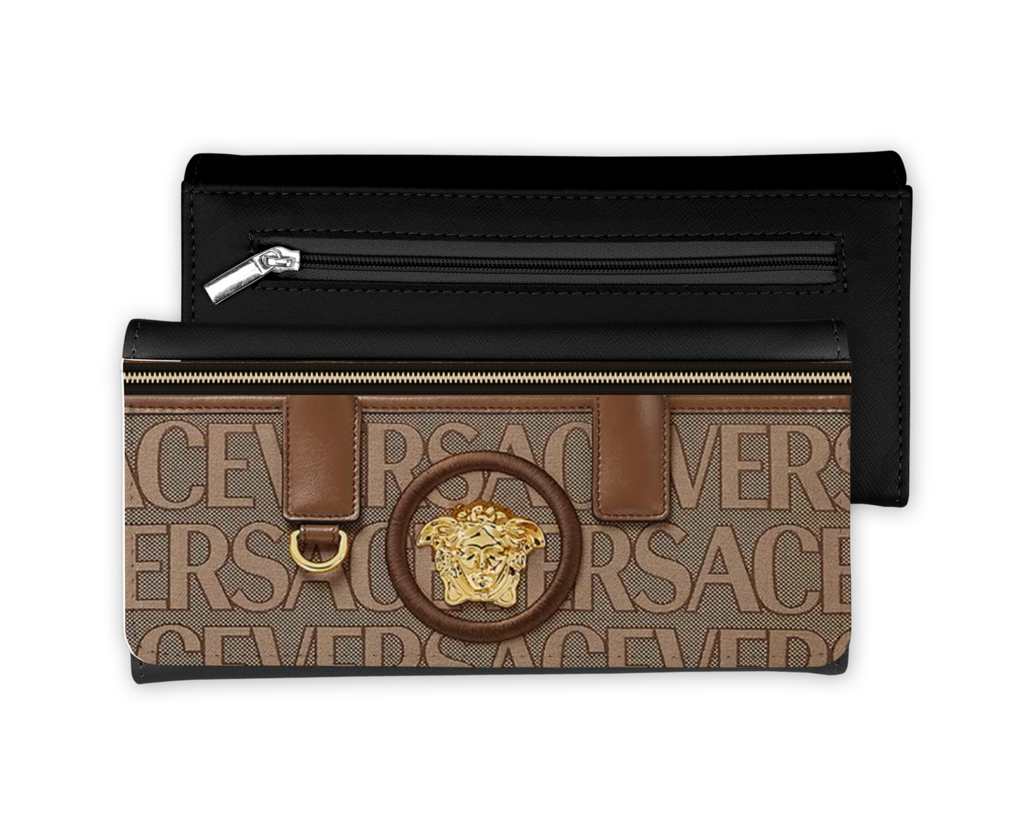 Versace Inspired Leather Purse/Coin Purse (001)