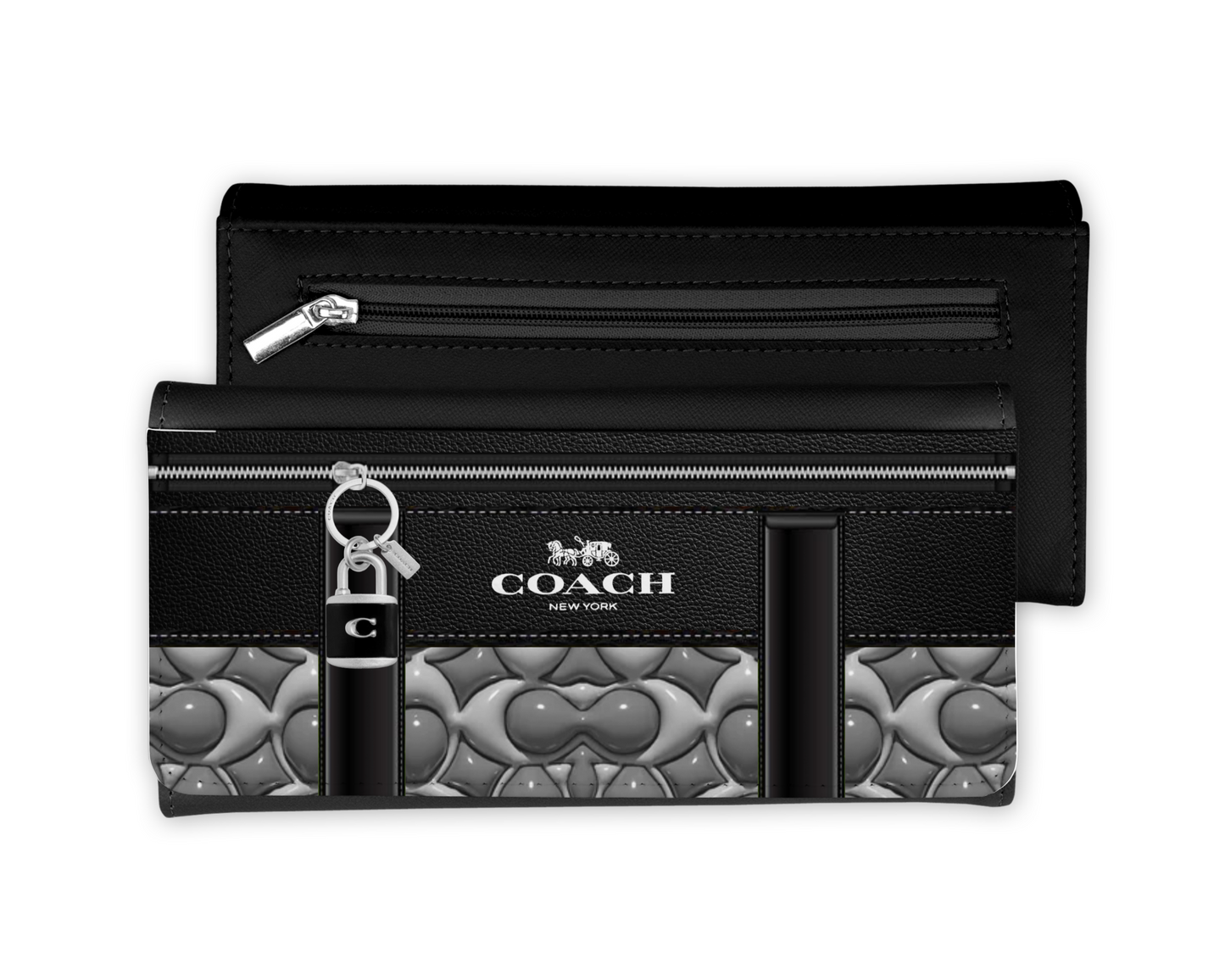 Coach Inspired Leather Purse/Coin Purse (158)