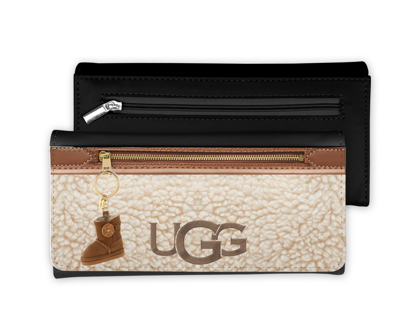 Ugg Inspired Leather Purse/Coin Purse (007)