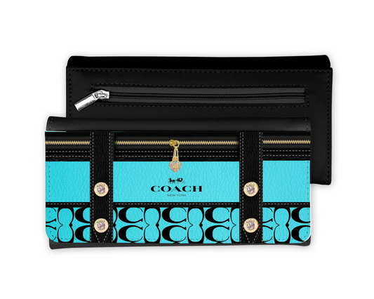 Coach Inspired Leather Purse/Coin Purse (066)