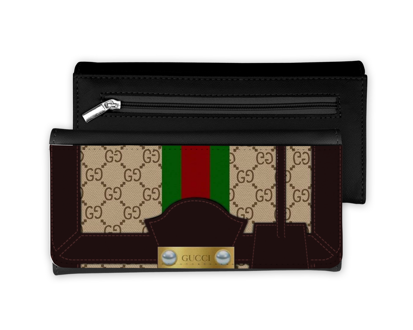 Gucci Inspired Leather Purse/Coin Purse (013)