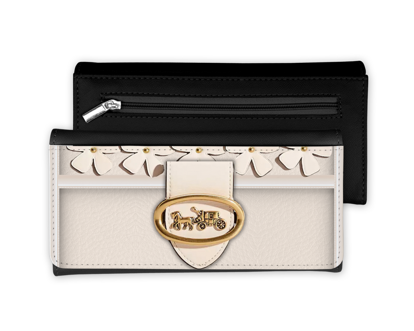 Coach Inspired Leather Purse/Coin Purse (045)