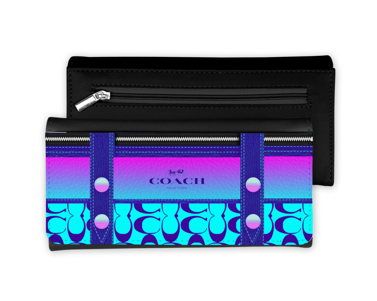 Coach Inspired Leather Purse/Coin Purse (192)