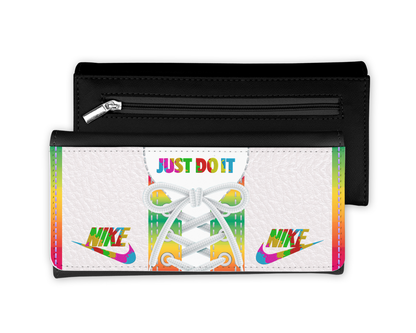 Nike Inspired Leather Purse/Coin Purse (001)