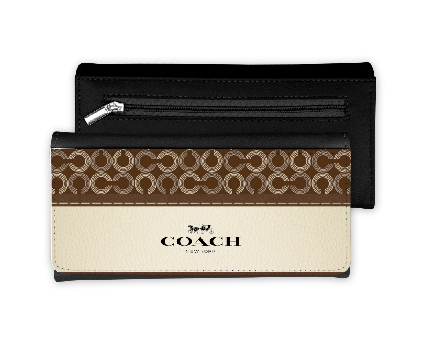 Coach Inspired Leather Purse/Coin Purse (063)