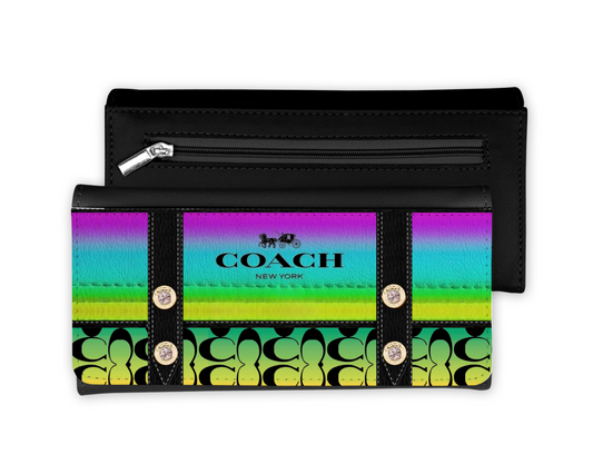 Coach Inspired Leather Purse/Coin Purse (054)