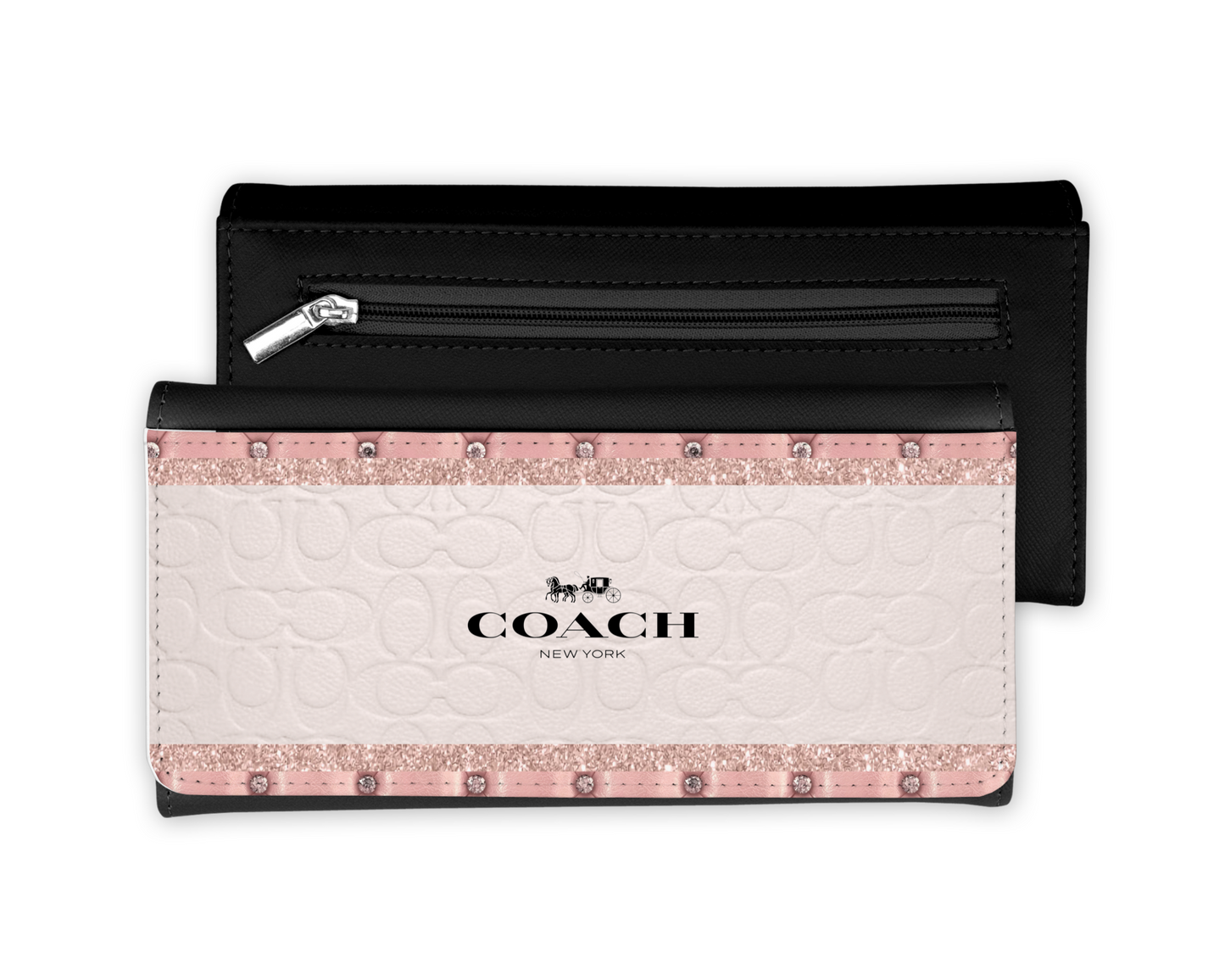 Coach Inspired Leather Purse/Coin Purse (123)