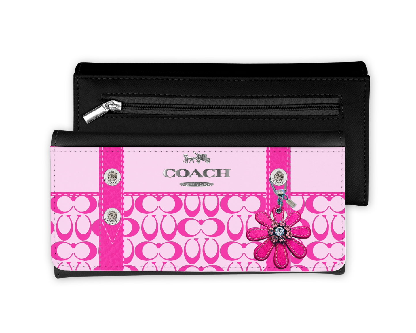 Coach Inspired Leather Purse/Coin Purse (151)