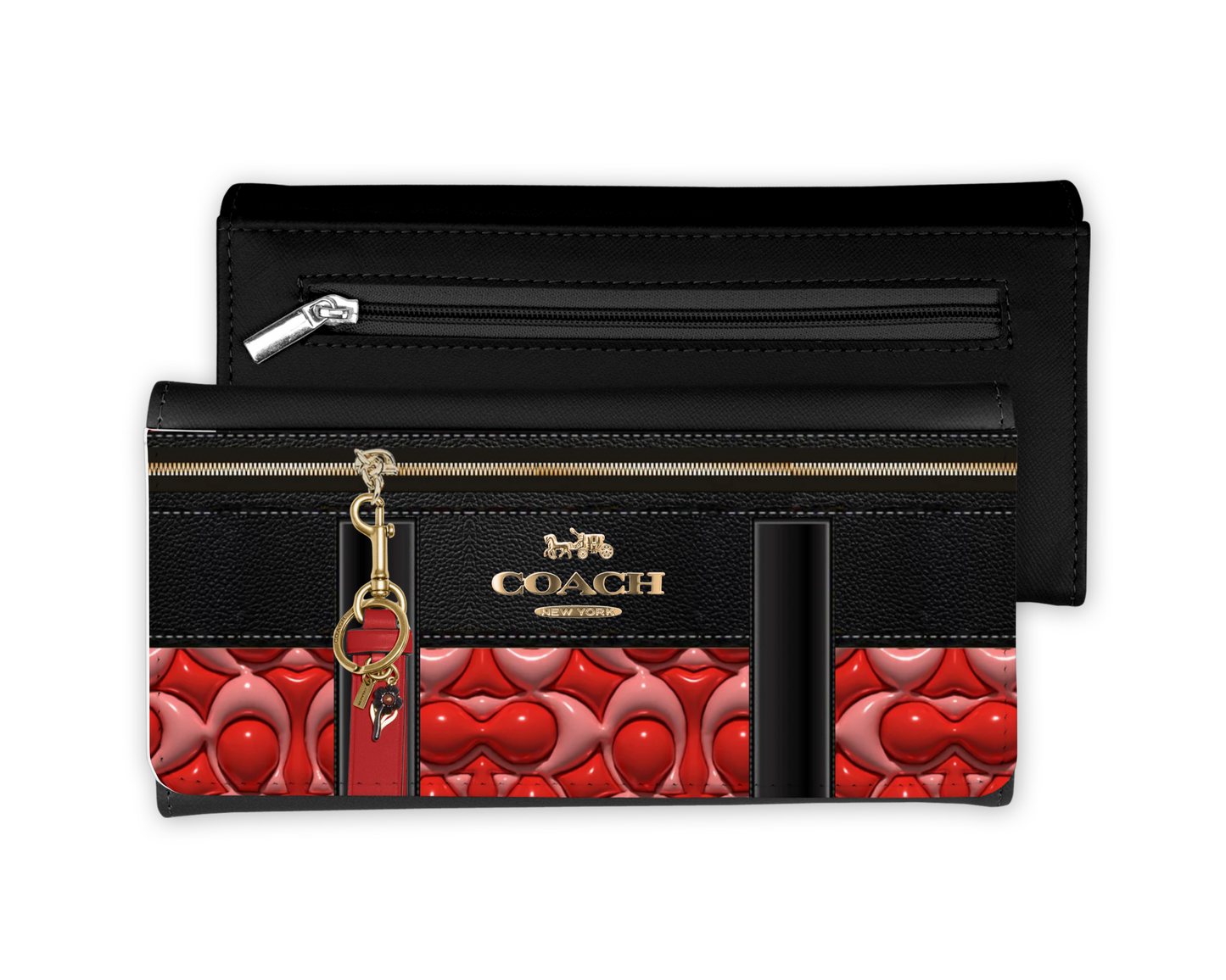 Coach Inspired Leather Purse/Coin Purse (102)