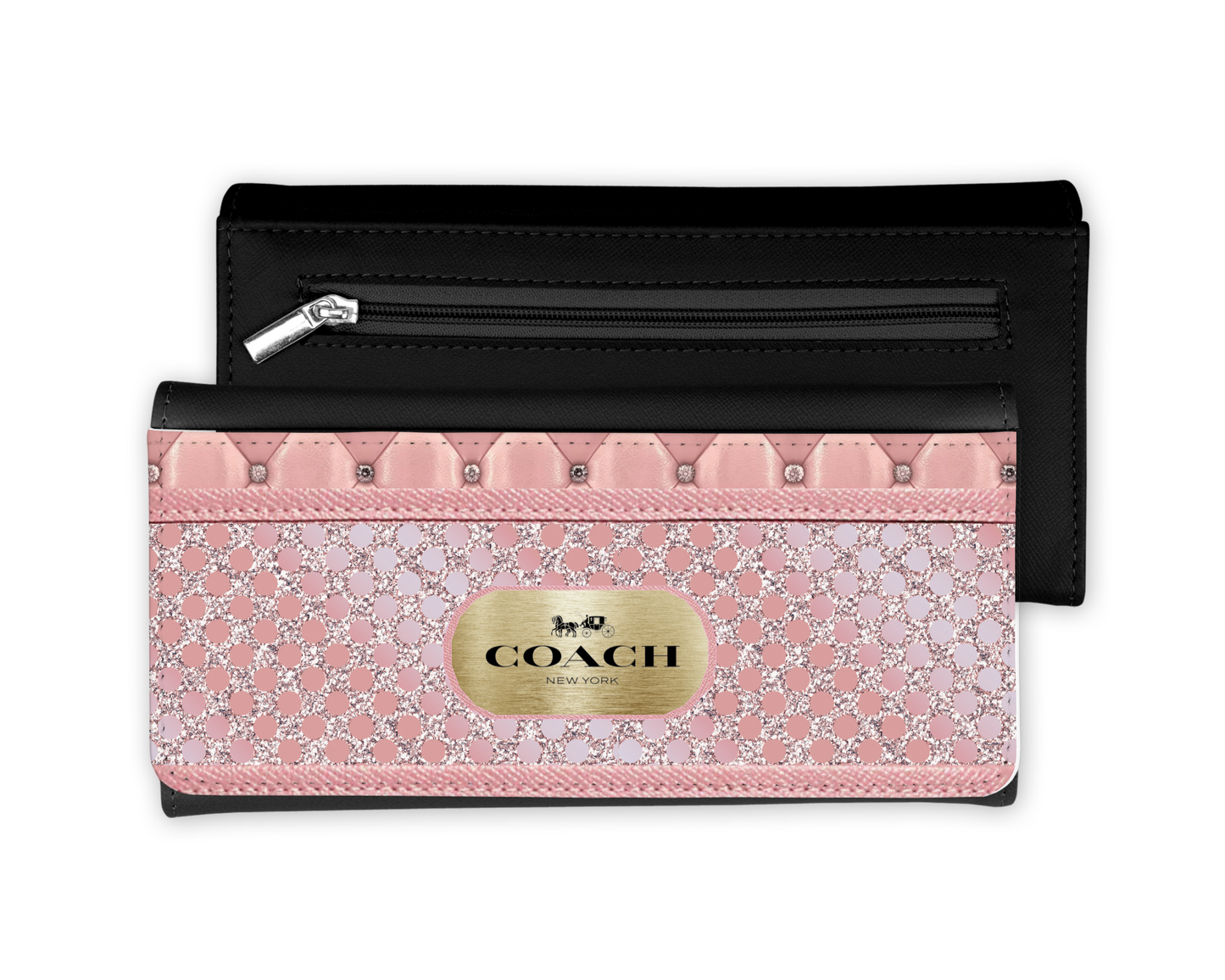 Coach Inspired Leather Purse/Coin Purse (062)