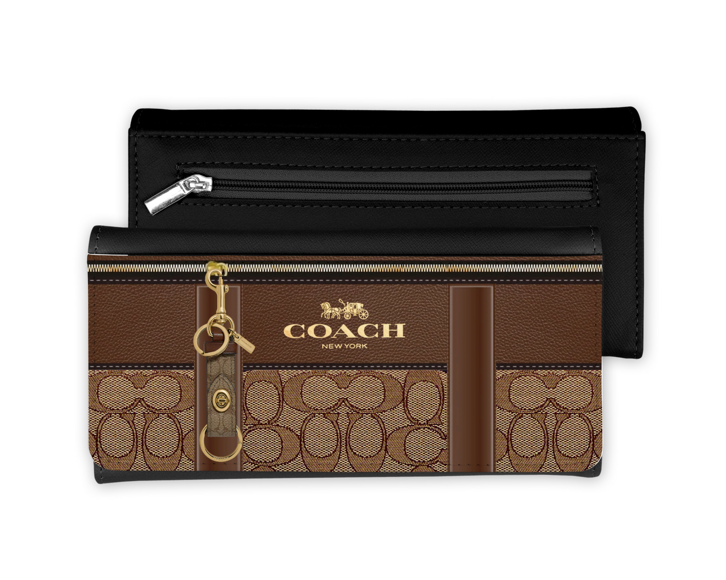 Coach Inspired Leather Purse/Coin Purse (051)