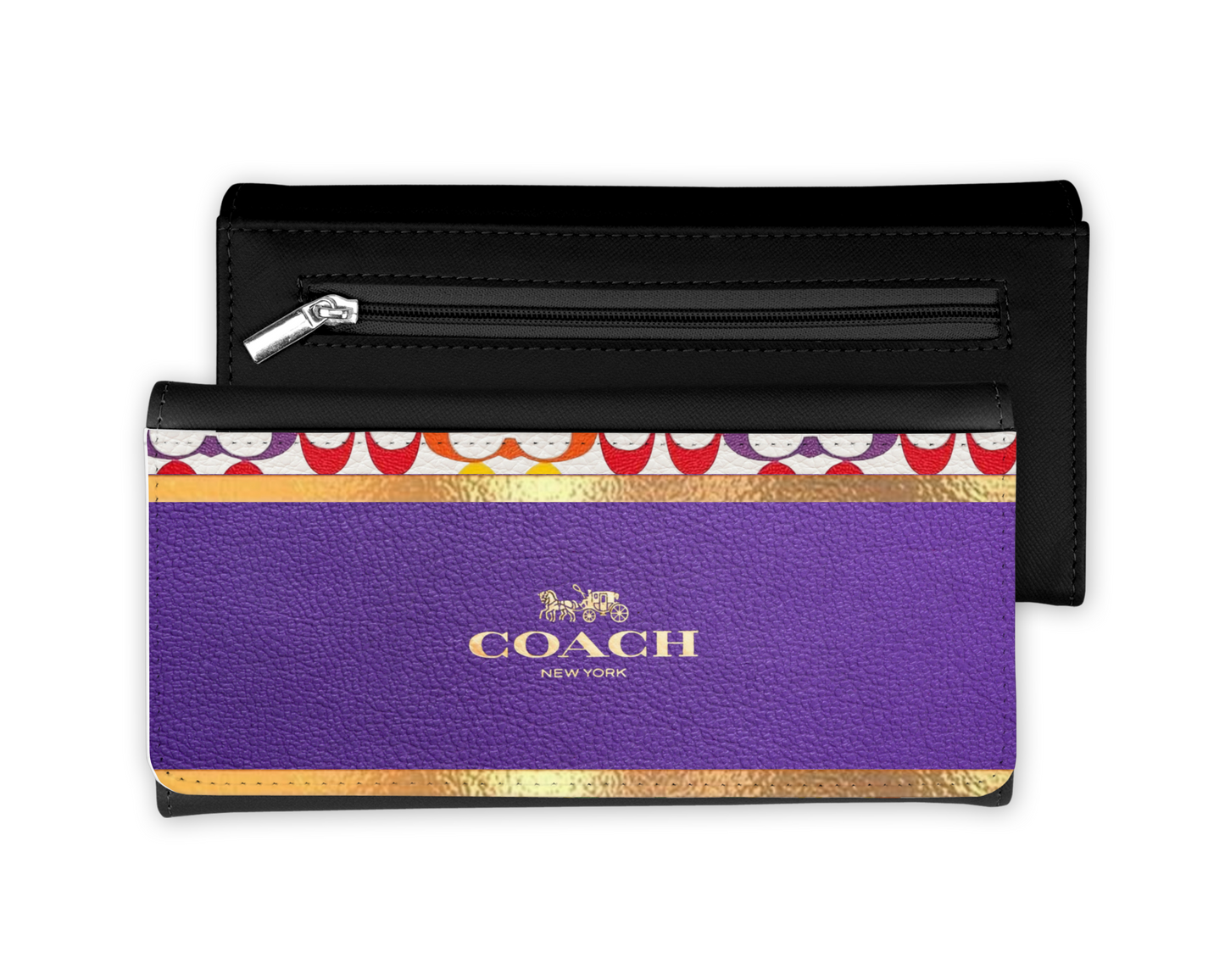 Coach Inspired Leather Purse/Coin Purse (069)