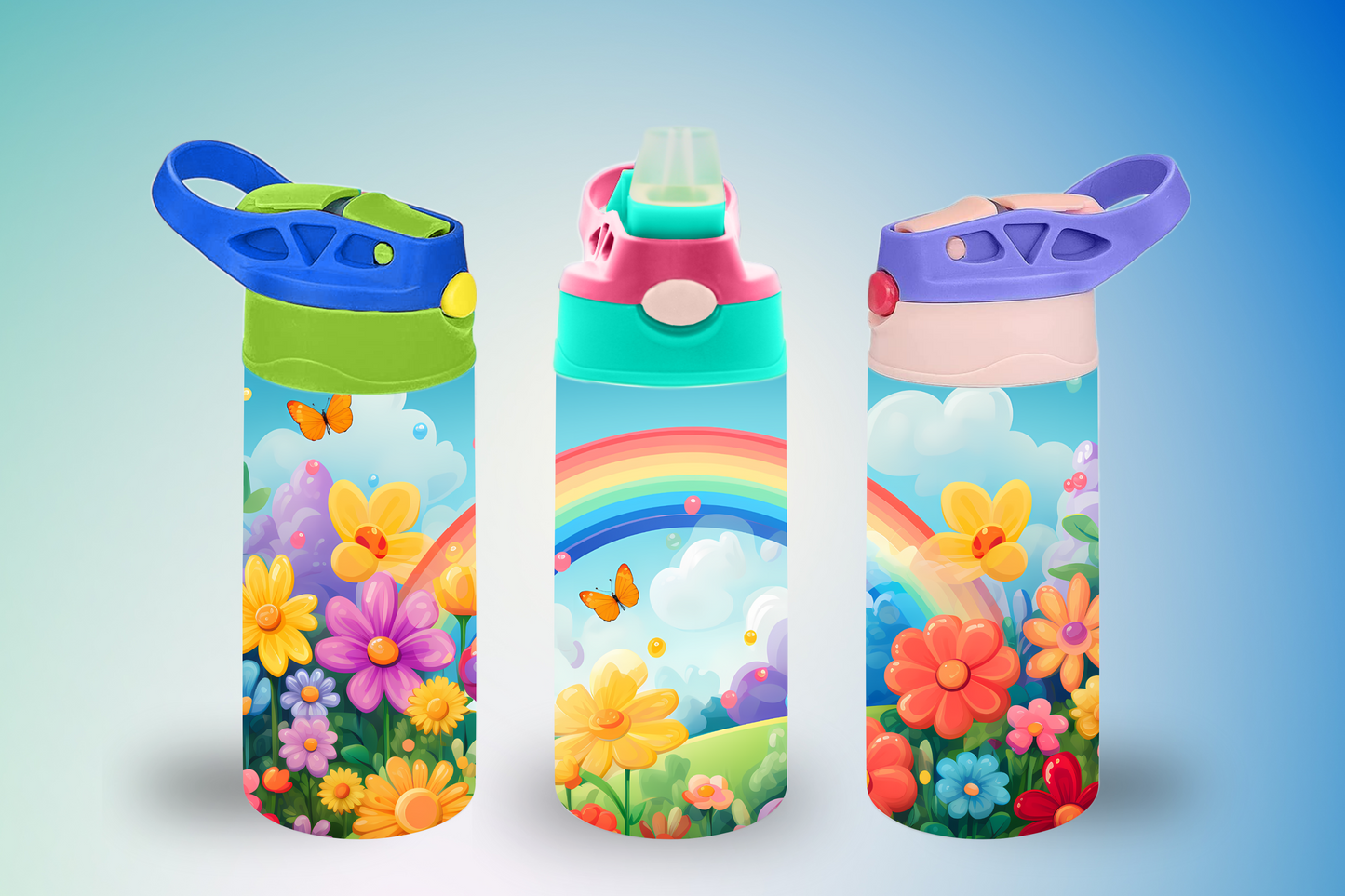 Rainbow Bright Sippy Cup / Kids Bottle