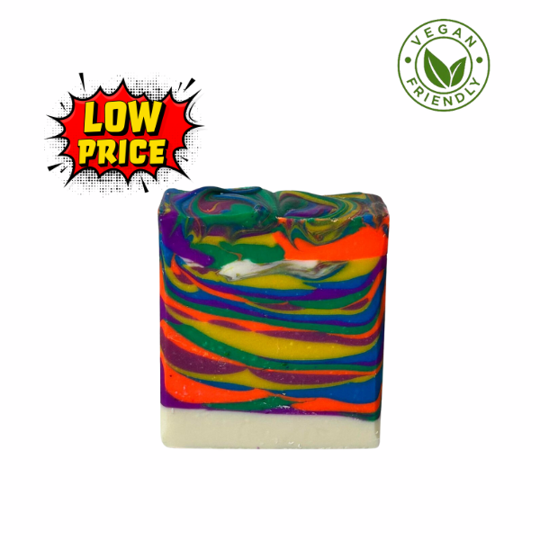 Rainbow Luscious Peasant Soap Bar