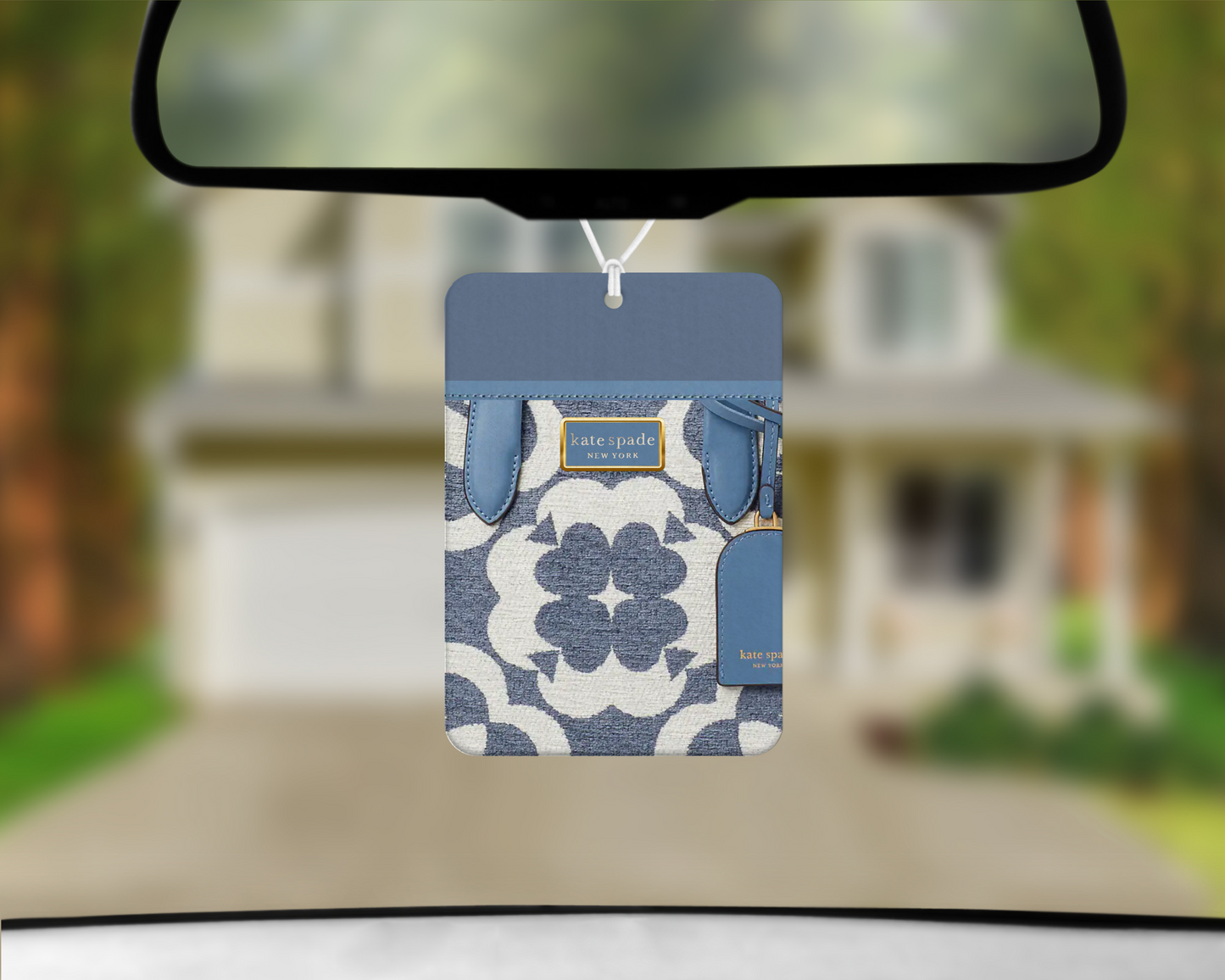 Katie Spade Inspired Car Air Freshener (009) Square