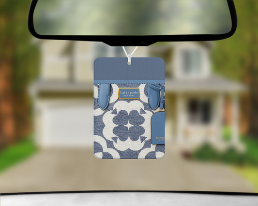 Katie Spade Inspired Car Air Freshener (009) Square