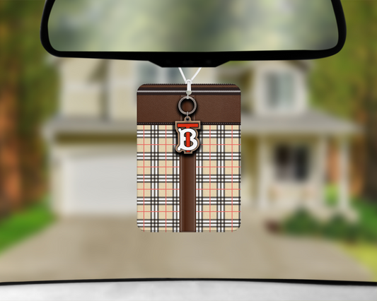 Burberry Car Air Freshener (002) (Square)