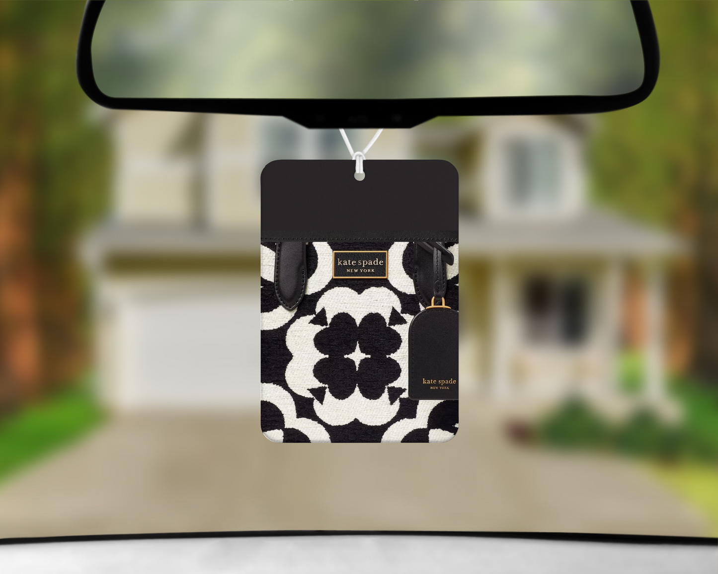 Katie Spade Inspired Car Air Freshener (008) Square