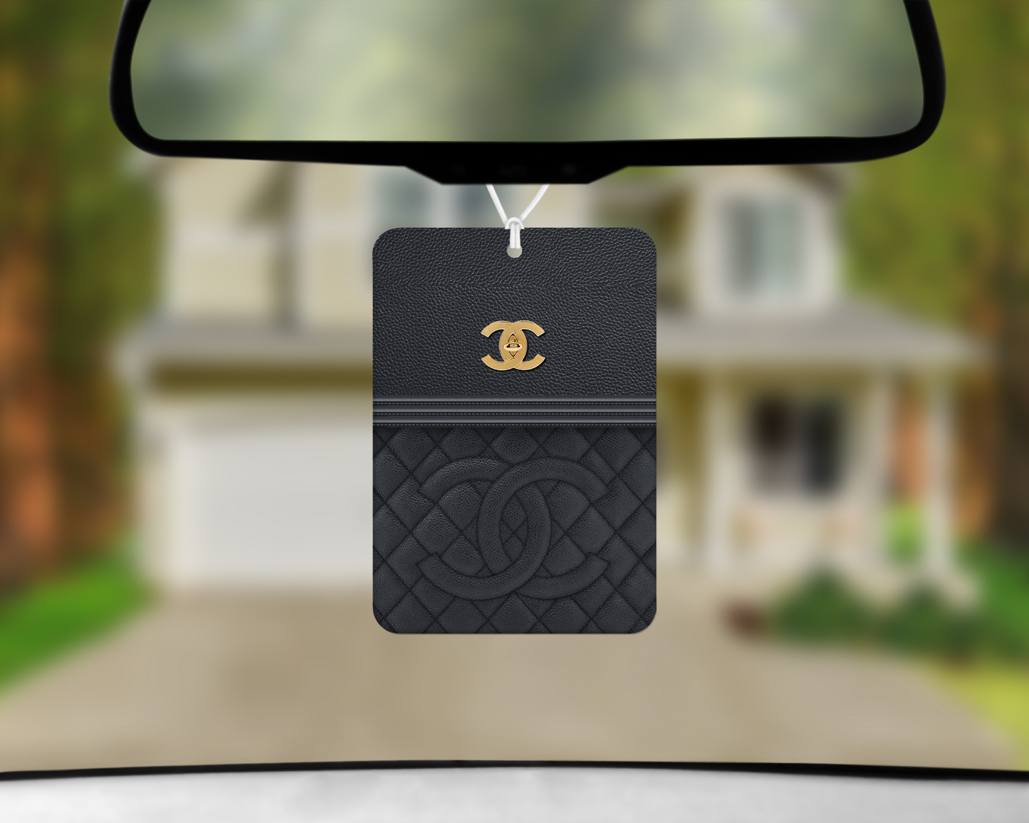 Chanel Inspired Car Air Freshener (008) Square