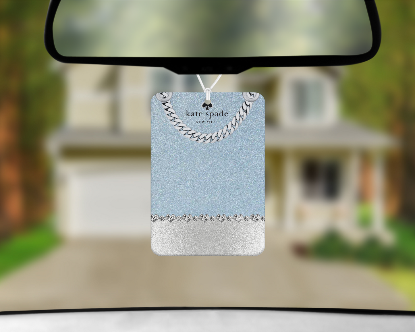 Katie Spade Inspired Car Air Freshener (007) Square