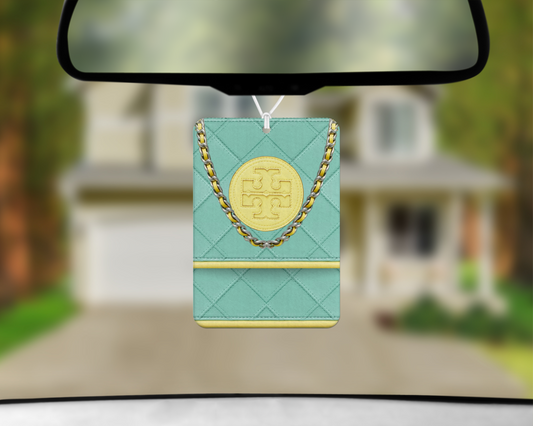 Tory Burch Inspired Car Air Freshener (002) Square